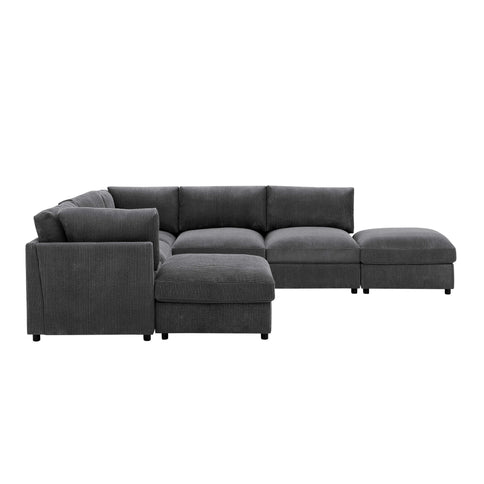 Modern Reversible Modular Sectional