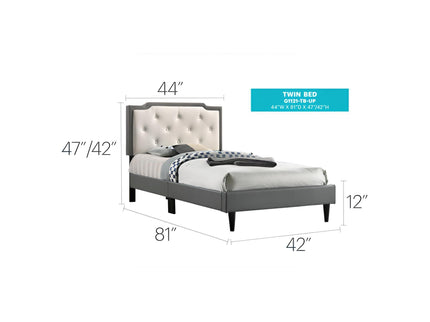 Bed (All in One Box) - Two Tone