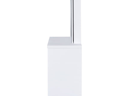 Walsh - Makeup Vanity Table With Mirror And Stool - White