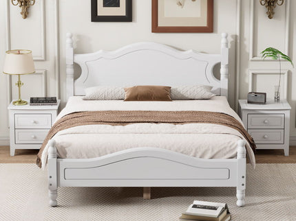 Platform Bed Frame With Slat Support
