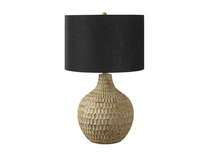 Lighting, Table Lamp, Resin, Contemporary - Brown