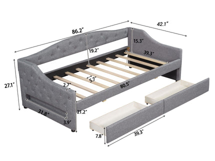 Daybed With LED Belt