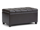 Dark Brown / Faux Leather