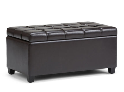 Sienna - Upholstered Storage Ottoman Bench