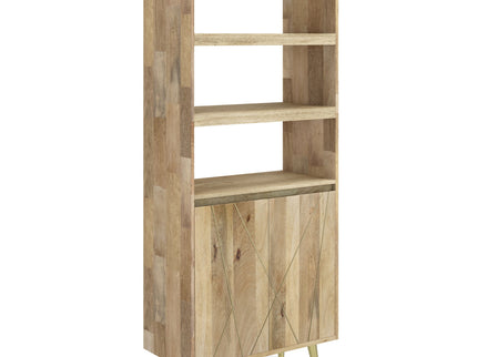 Jager - Bookshelf With Doors - Natural