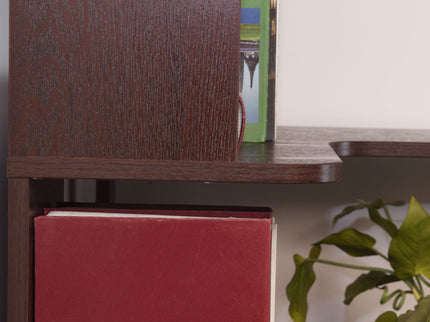 L-Shaped Corner Bookshelf