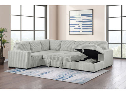 Thurston - Storage Sectional Sofa With Pop Up Bed