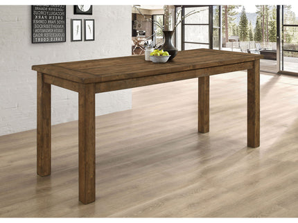 Amarillo - Rectangular Counter Height Dining Table - Rustic Brown