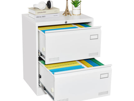 Filing Cabinet Lateral File Cabinet 3 Drawer, Locking Metal File Cabinets Three Drawer, Office Filing Cabinet With Lock Drawers For Home Office