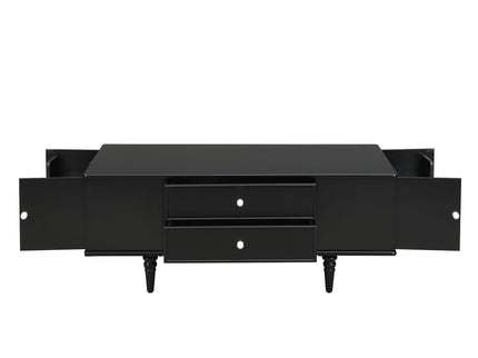 Modern Rectangle Coffee Table With Four Drawers