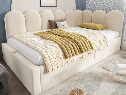 Upholstered Daybed With Hydraulic Storage