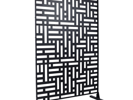Decorative Freestanding Metal Privacy Screen For Indoor & Outdoor Use