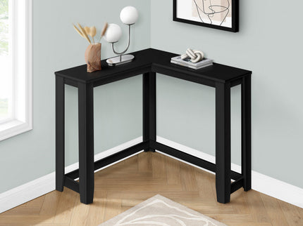 Corner Accent Console Table For Entryway, Unique Design Contemporary & Modern
