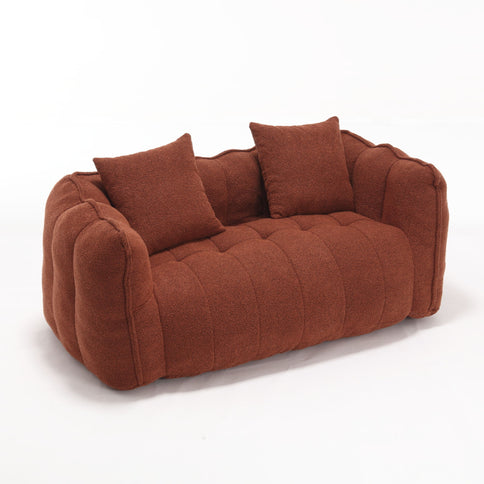 Cozy Beanbag Chair With High Resilience Foam Core For 2