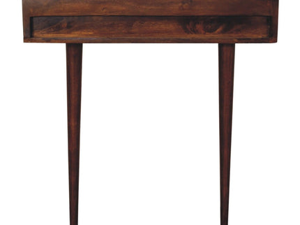 Backless Mounted Console - Brown