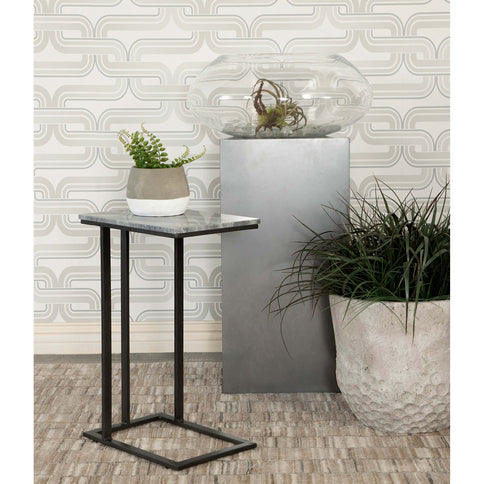 Encina - C-Shaped Sofa Side Table