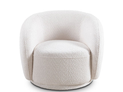 Swivel Accent Upholstered Barrel Chair