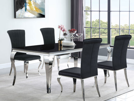 Elegant Upholstered Side Chairs (Set of 4)