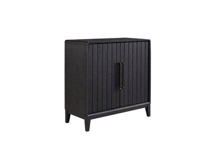 Ample Storage Bar Cabinet - Peppercorn
