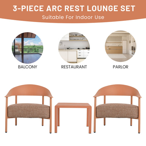 Furniture Set With Seat Cushions, Sturdy And Durable