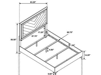 Buckley - Bedroom Set With LED Lighting