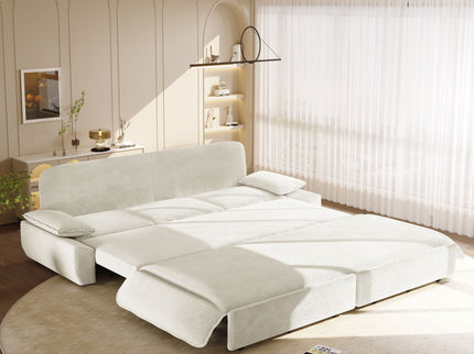 King Size Pull Out Sofa Bed, 3 In 1 Convertible Multifunctional