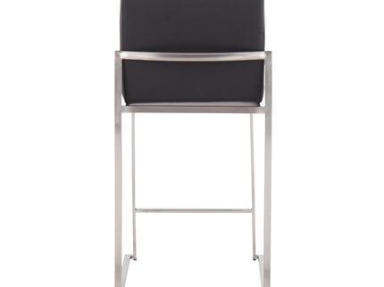 Fuji - Contemporary High Back Counter Stool, Functional Design