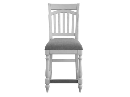 Slat Back Barstools (Set of 2) - Gray
