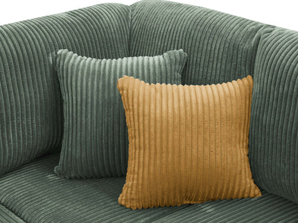 L - Shape Full Compressed Upholstered Sectional