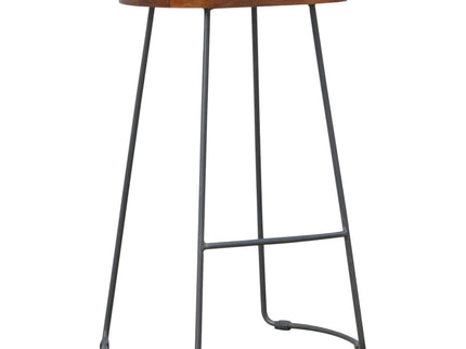 Chunky Bar Stool - Chestnut