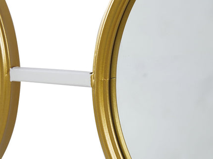 3 Mirror Piece Wall Mirror InRectangular Frame, Home Wall Decor For Bedroom Living Room