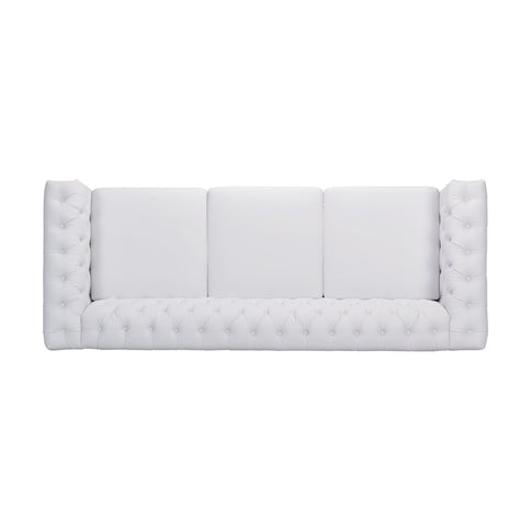 Chesterfield Style 3 Seater Sofa With Deep Button Tufting