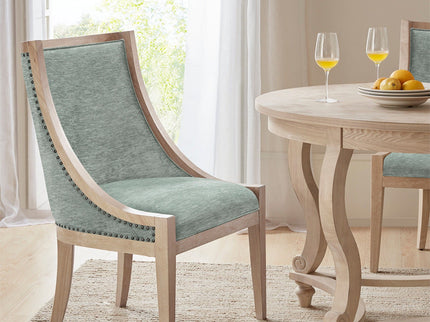 Upholstered Dining Chair With Nailhead Trim