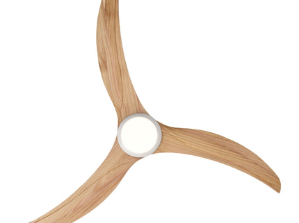 Indoor Outdoor Ceiling Fan With Light With Remote Control, Noiseless Reversible Motor, 6 Speed, 3 Color