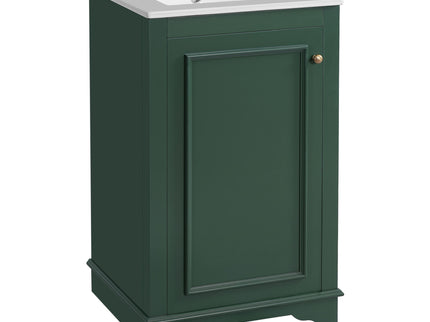 Bathroom Vanity With Sink, Freestanding Single Cabinet Set, Soft Close Door, Adjustable Shelf