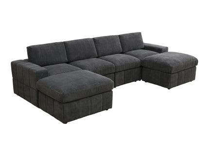 Modular Sectional Sofa, Reversible Set