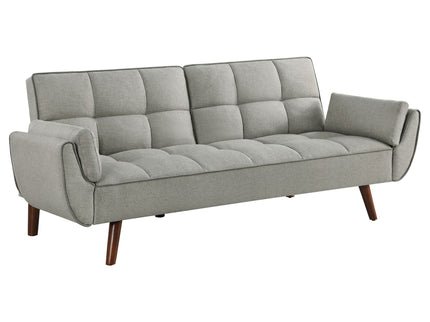 Caufield - Tufted Convertible Sofa Bed Upholstered - Gray
