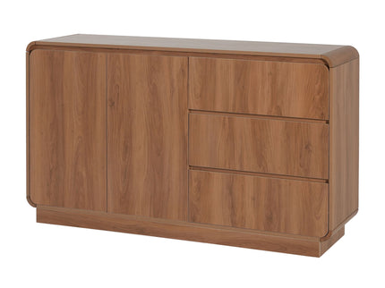 Sideboard, Wide Storage With 2 Doors And 3 Drawers