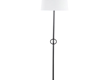 Shadow Contemporary Floor Lamp - Black / White