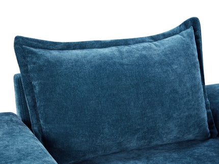 Upholstered Accent Chair With Wide Armrests And Ergonomic Back Support