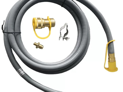Fire Pit Gas Conversion Kit - Gray