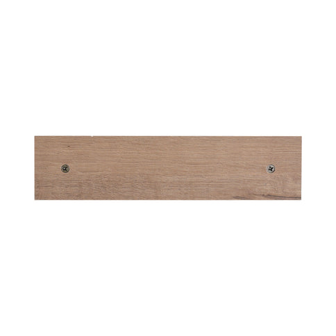 12" Wall Mounted Mirror Cabinet With Storage - Imitative Oak