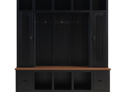 Hall Tree With Storage Bench, Entryway Coat Rack With Hooks