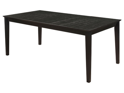 Alexander - Rectangular Extension Leaf Dining Table - Black