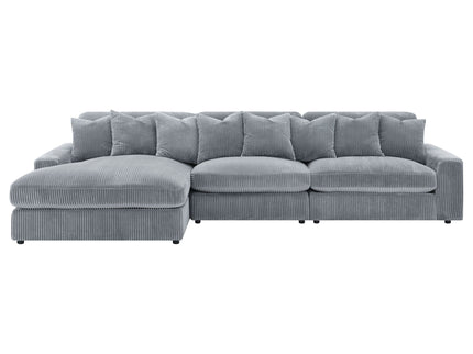 Cassidy - Upholstered Sectional Sofa With Reversible Cushions