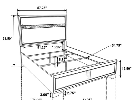 Annie - 5 Piece Bedroom Set
