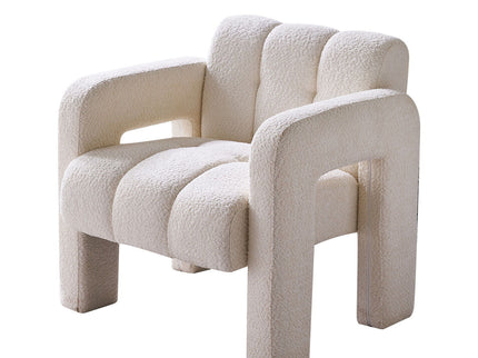 31.10" Boucle Upholstered Accent Chair
