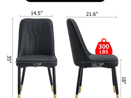 Modern Chair With Metal Legs