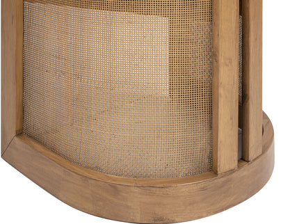 Lilith - Curved Upholstered Dining Chair, Stain Resistant High - White Pepper