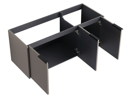 Contemporary Wall Mounted Bathroom Vanity With Soft Close Doors